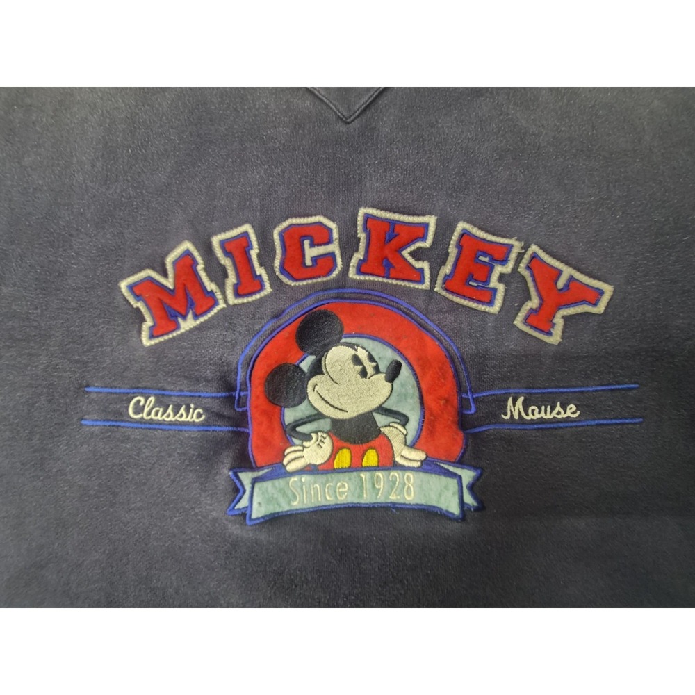 Vintage 90s Mickey Mouse Disney Adult XXL Classic Mouse Crewneck Sweatshirt 2XL